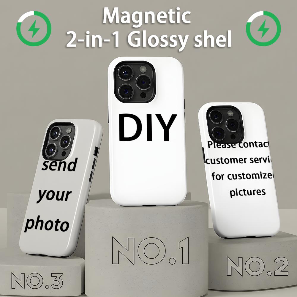 Mini Pc Case - heheh Magnetyczne etui na telefon 2w1