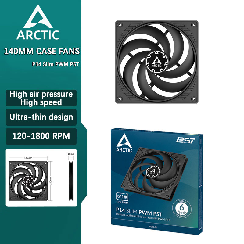 ARCTIC P14 Slim PWM PST – went – Case Fan Controller recenzja i cena
