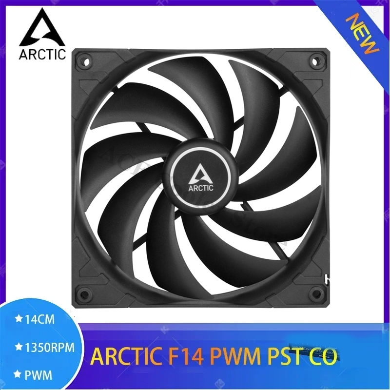 ARCTIC F14 PWM PST/CO, czarny  – Case Fan Controller recenzja i cena
