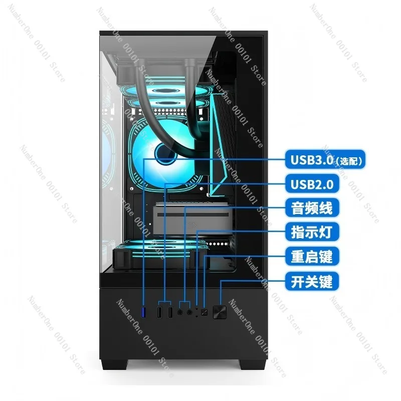 Obudowa komputera ES8 Sea View – Atx Case recenzja i cena